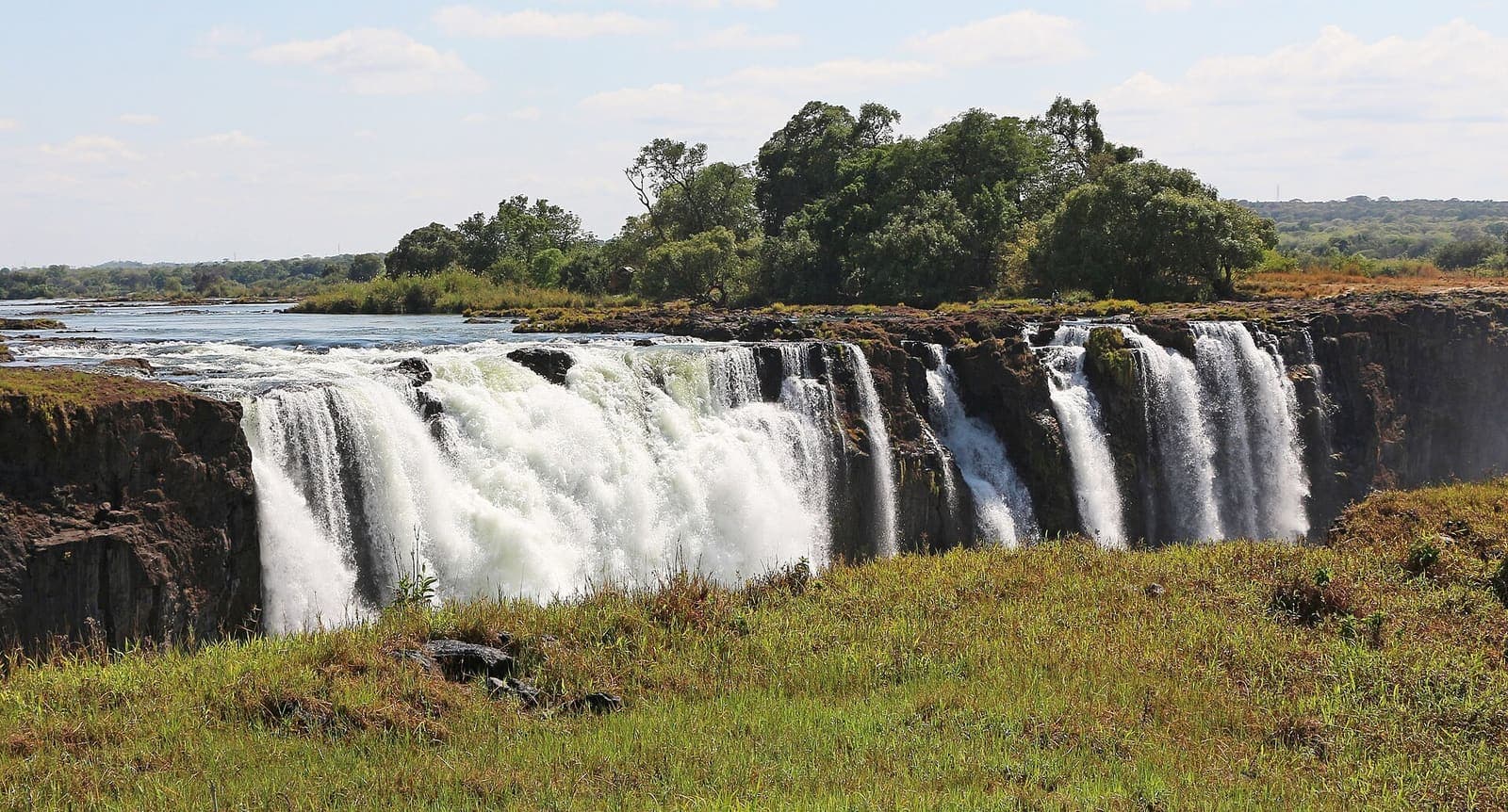 Victoria Falls on the Zambezi River